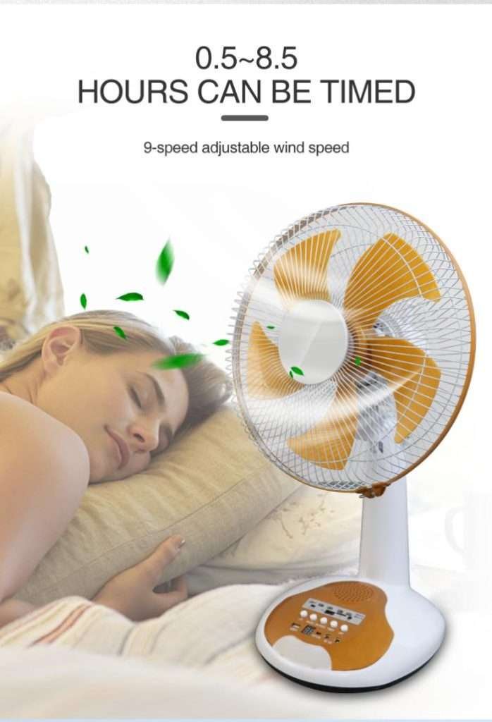 9 speed fan with the quietest fan without noise