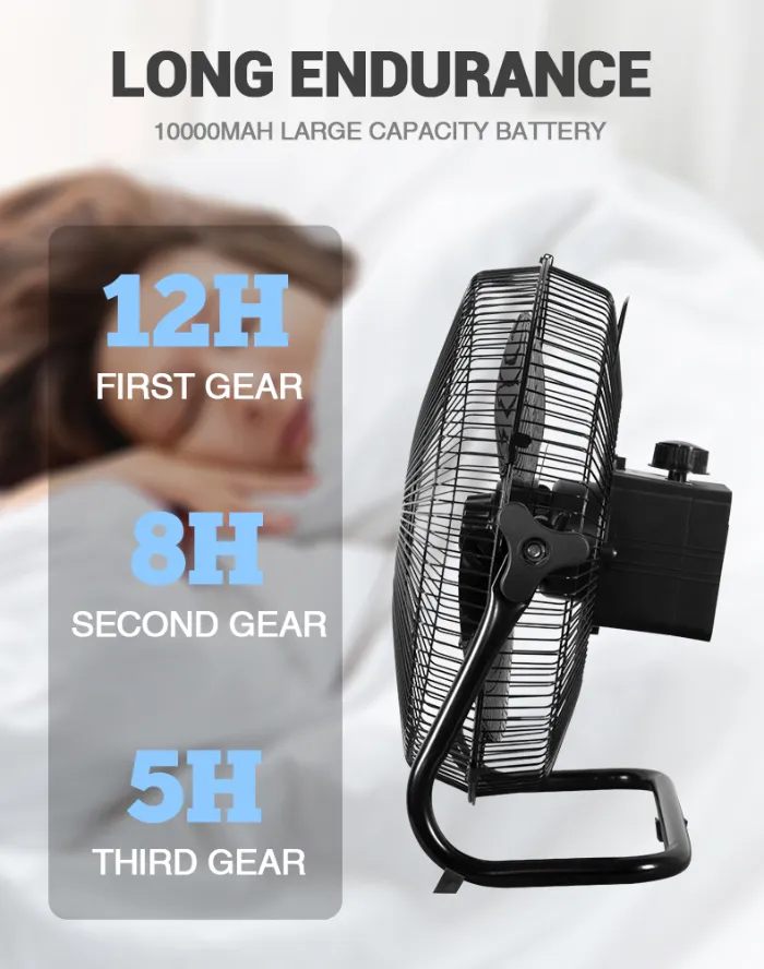 durable long hours for camping fans