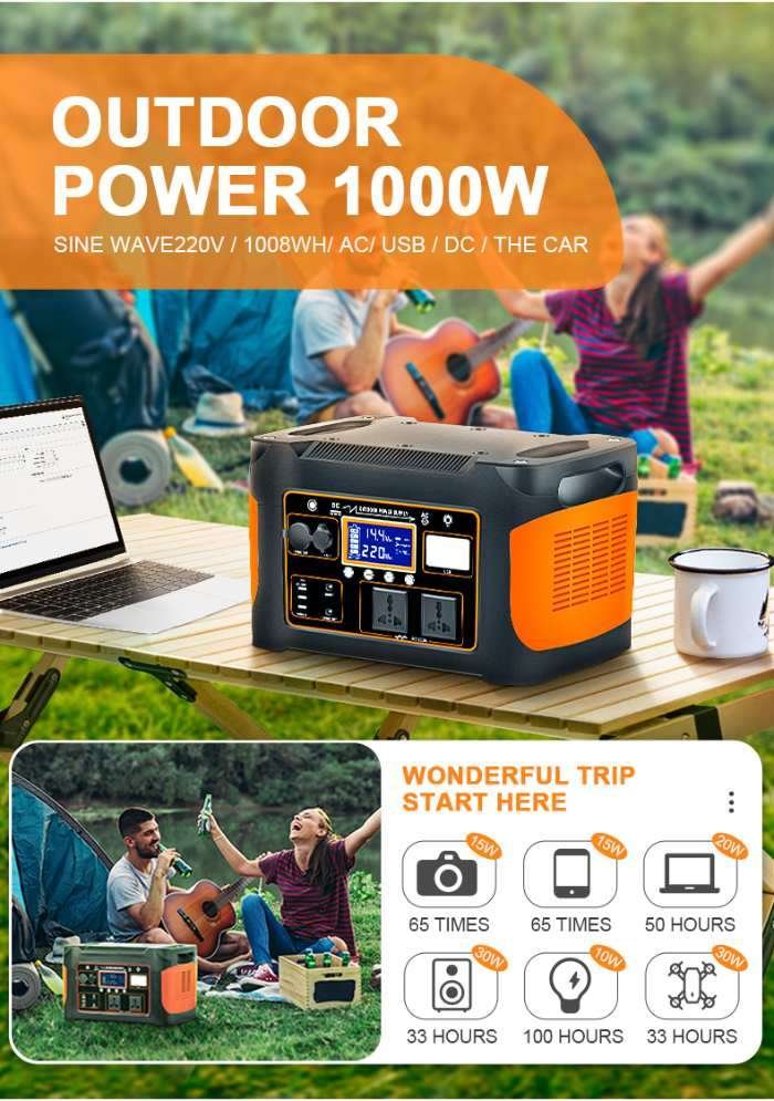 high capacity lithium battery when you outdoor camping