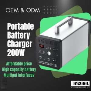 main photo of 200w portable power station