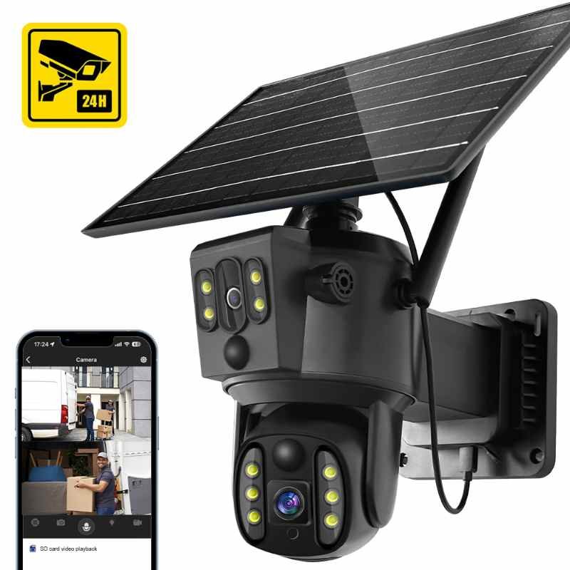 solar wireless security camera with app