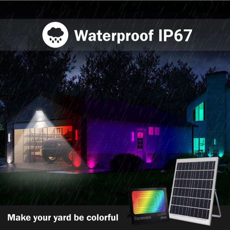 outdoor rgb solar lights for your garden and yard