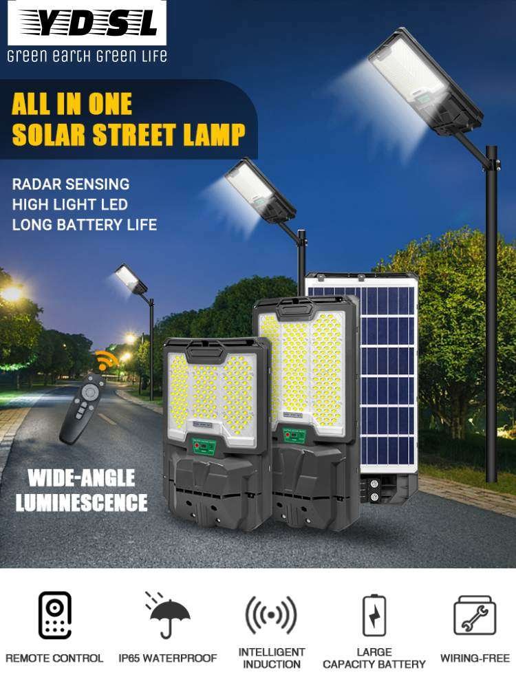 details instroctions from YDSL solar street light manufacturer