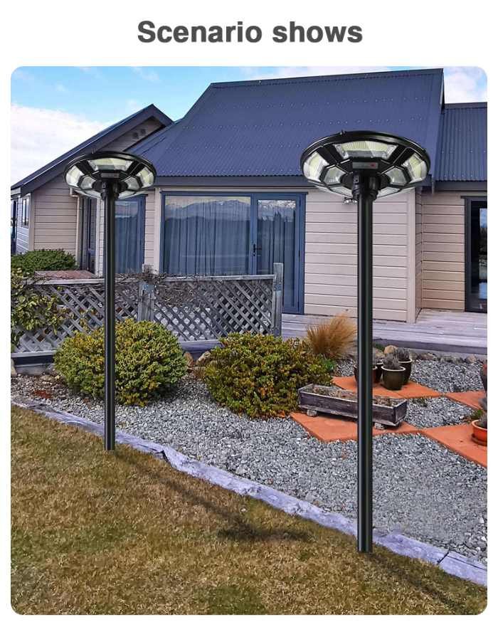 outdoor lighting application for garden use