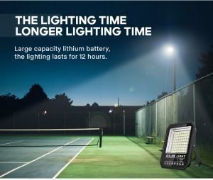 The best high power solar flood light for sport field