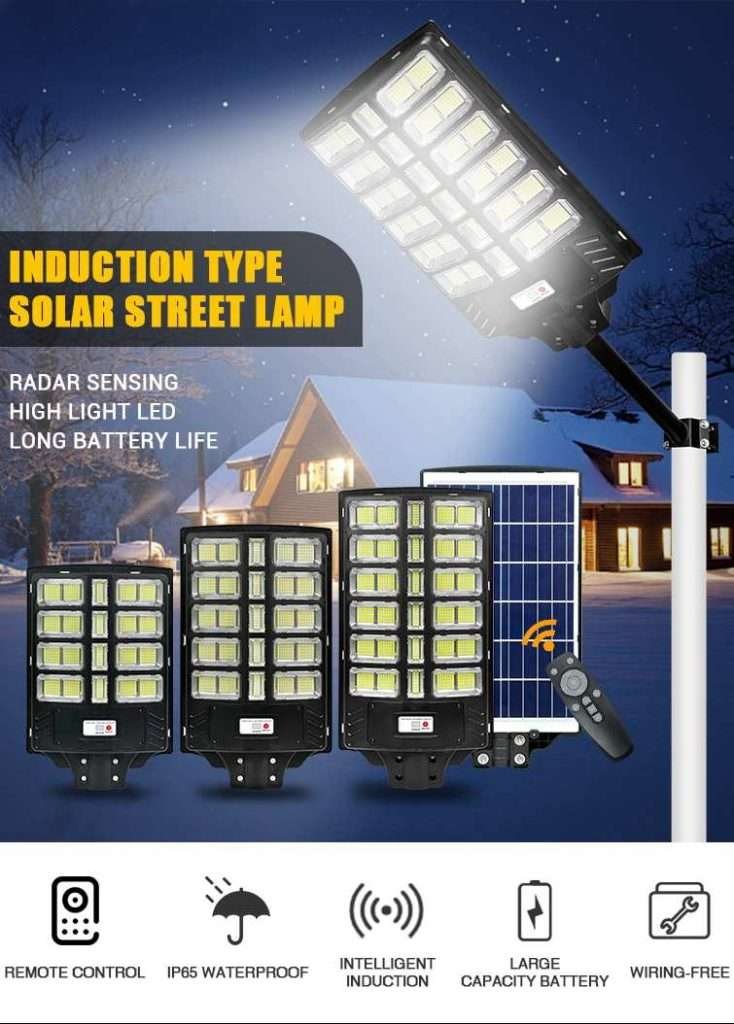 all features and details for solar street lights for sale