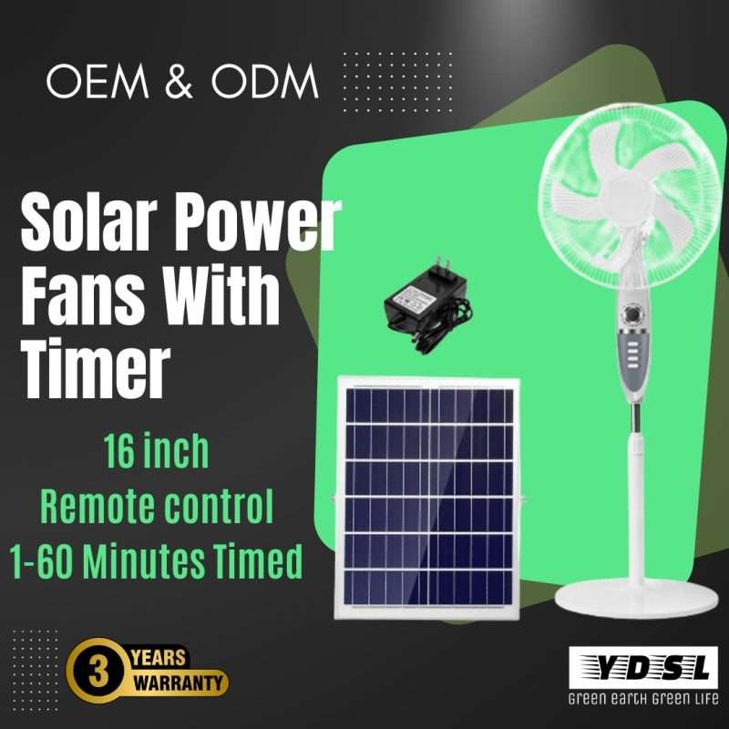 solar power fans for home main photo
