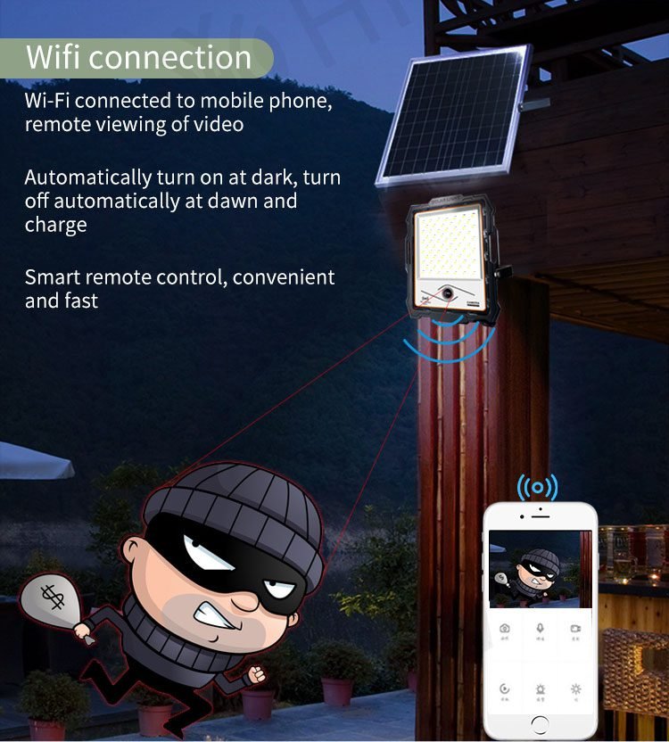 Protect family safety and prevent thieves and bad people from entering. Report to the police at any time