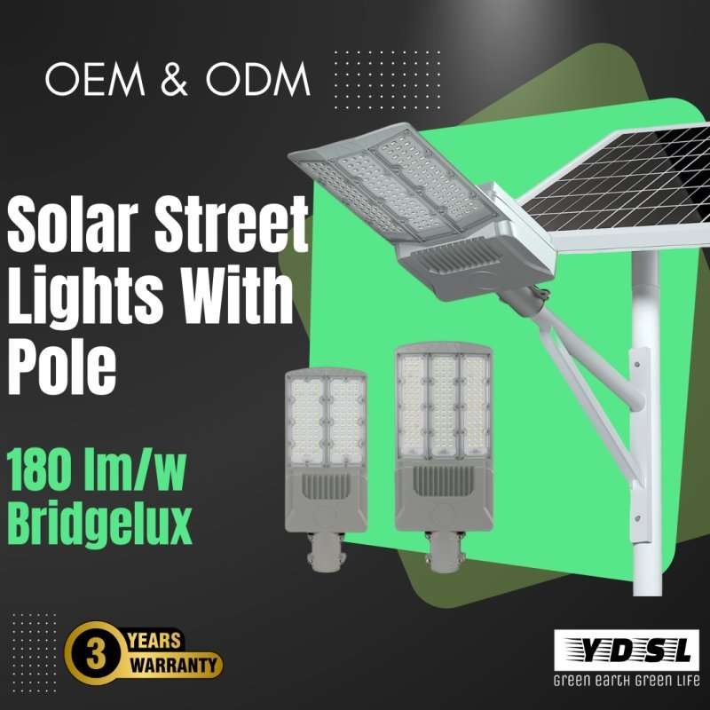 outdoor pole street solar light 400w 600w