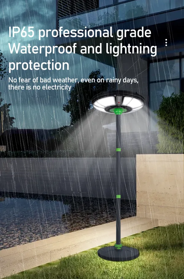 waterproof ufo solar street light