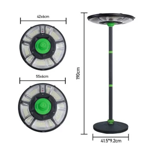 solar lamp posts UFO