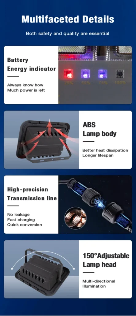 all details for led flood lights for outside