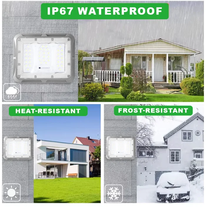 IP67 waterproof solar flood lights made in YDSL