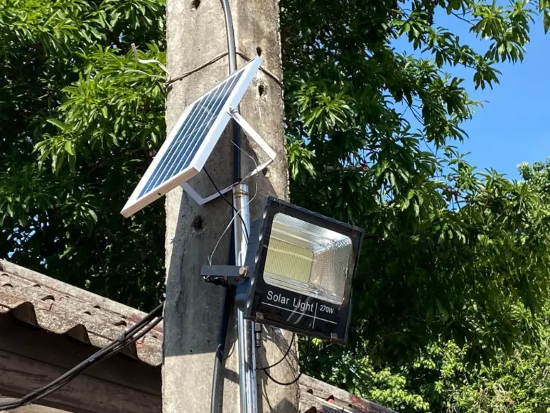 YDSL will teach you how to install outdoor solar lights