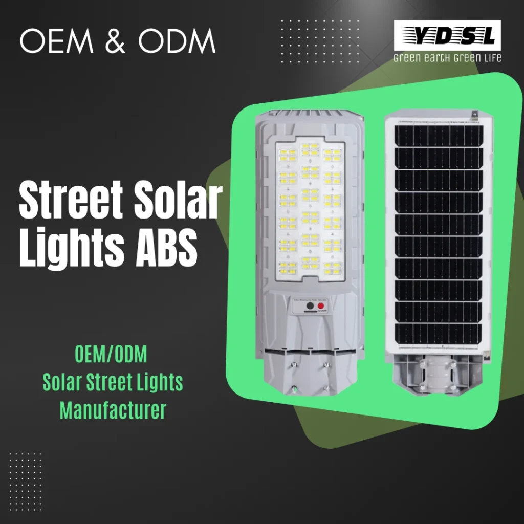 OEM ODM manufacturer street solar lights