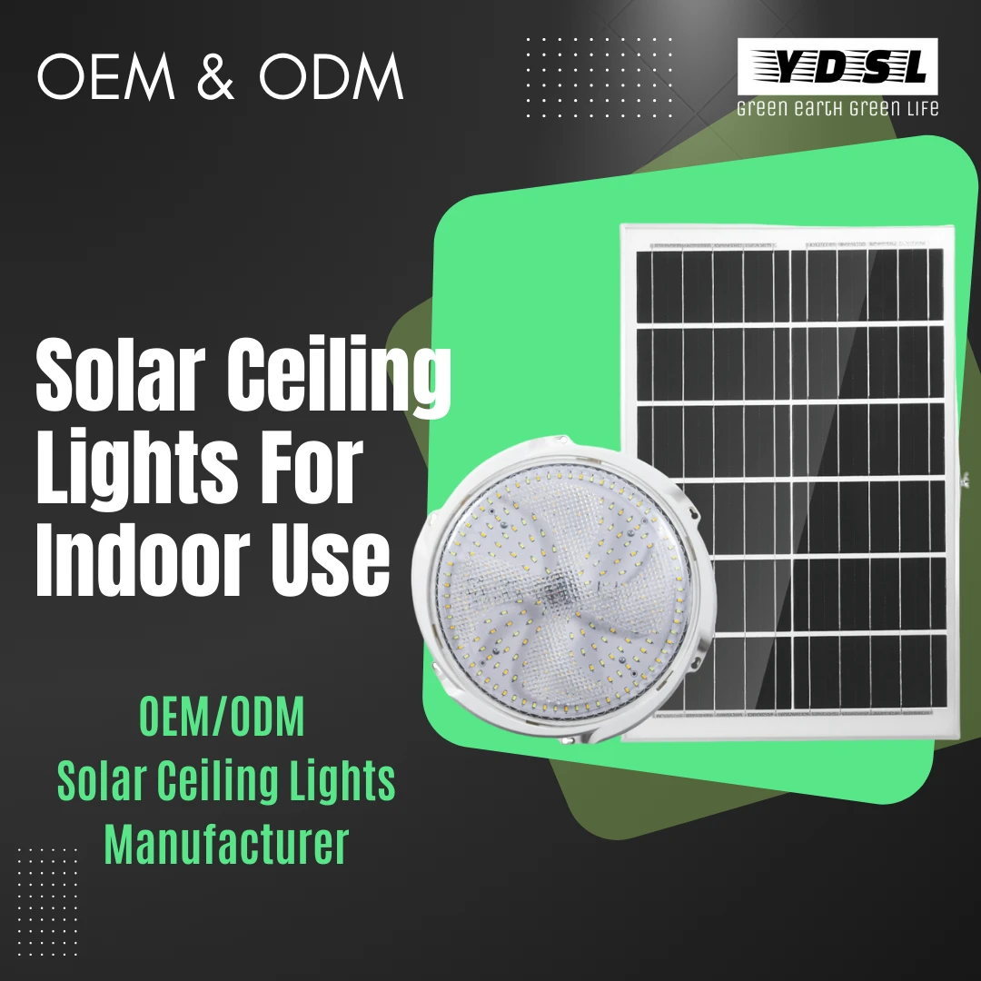 solar ceiling lights manufacturers in China
