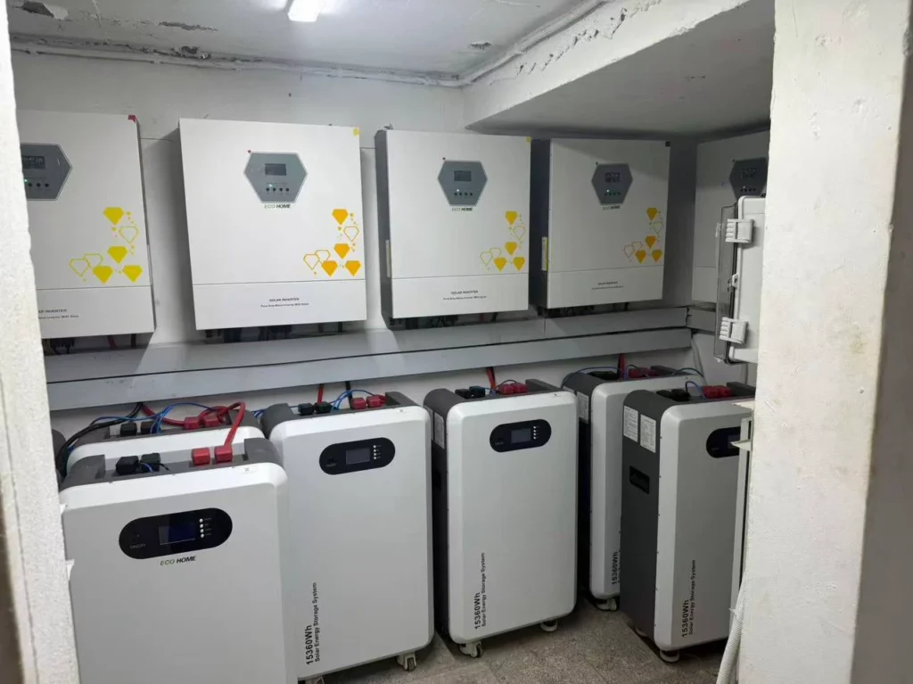 hybrid solar system in abujia from ECOHOME